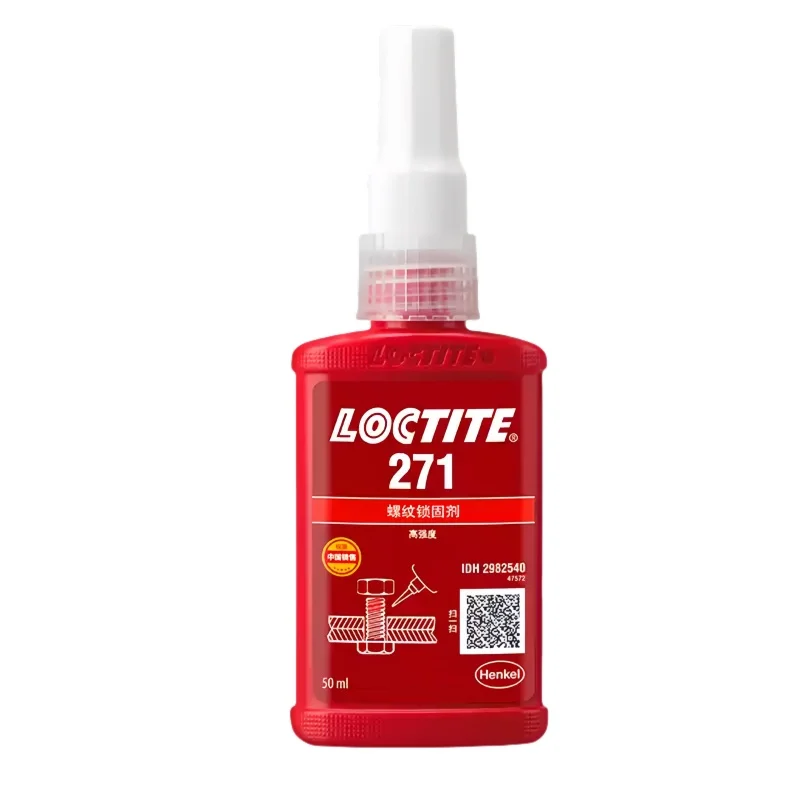 100% officiële originele Loctite 243 222 242 262 263 271 272 277 290 schroefdraadborging anaërobe lijm 50 ml schroefbevestiging schroeflijm
