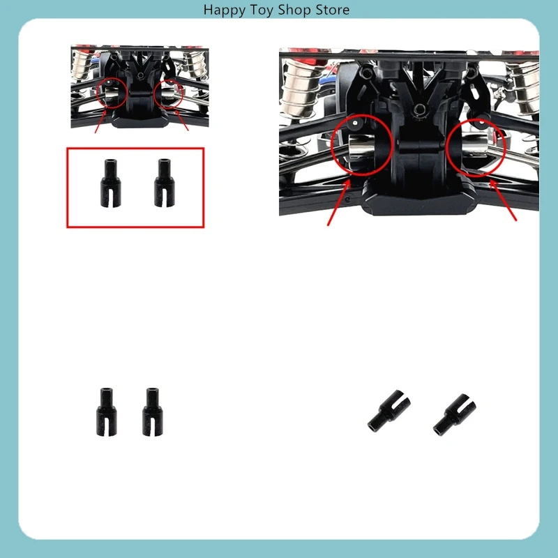 

​ WLtoys 1/24 244016 LOSI Micro-B RC автомобиль металлическое обновление задний дифференциал выходная чашка запасные части ​