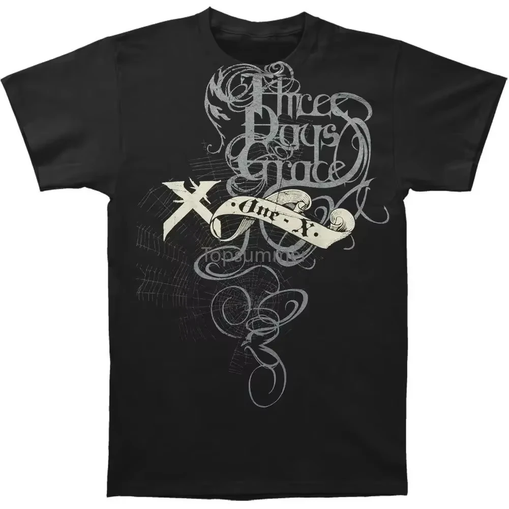 2026 Neues Three Days Grace Herren Midnight Strangler T-Shirt Größe XL Schwarz – Detail 2