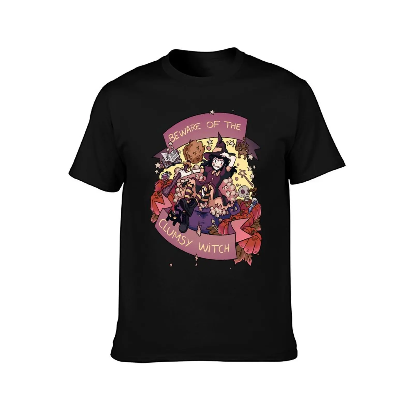 Beware of the Clumsy Witch T-Shirt graphic t shirts for man T-Shirt