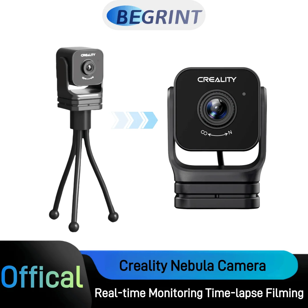 Creality Nebula Camera Upgrade 3D Printer Real-time Monitoring Time-lapse Filming Spaghetti Detection Manual Focus USB Interface