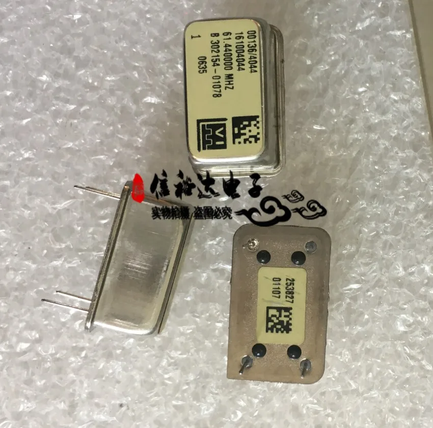 2PCS/US Imported Low Phase Noise Rectangular OCXO Constant Temperature Crystal 61.44MHZ 5V 161004044