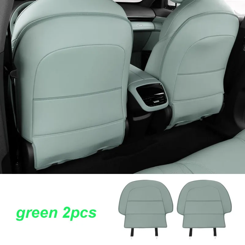 Car Rear Row Anti-kick Pad for Changan Deepal S07 S7 2023-2024 Seat Back Kick Leather Dirt-proof Cover Interior Accessories