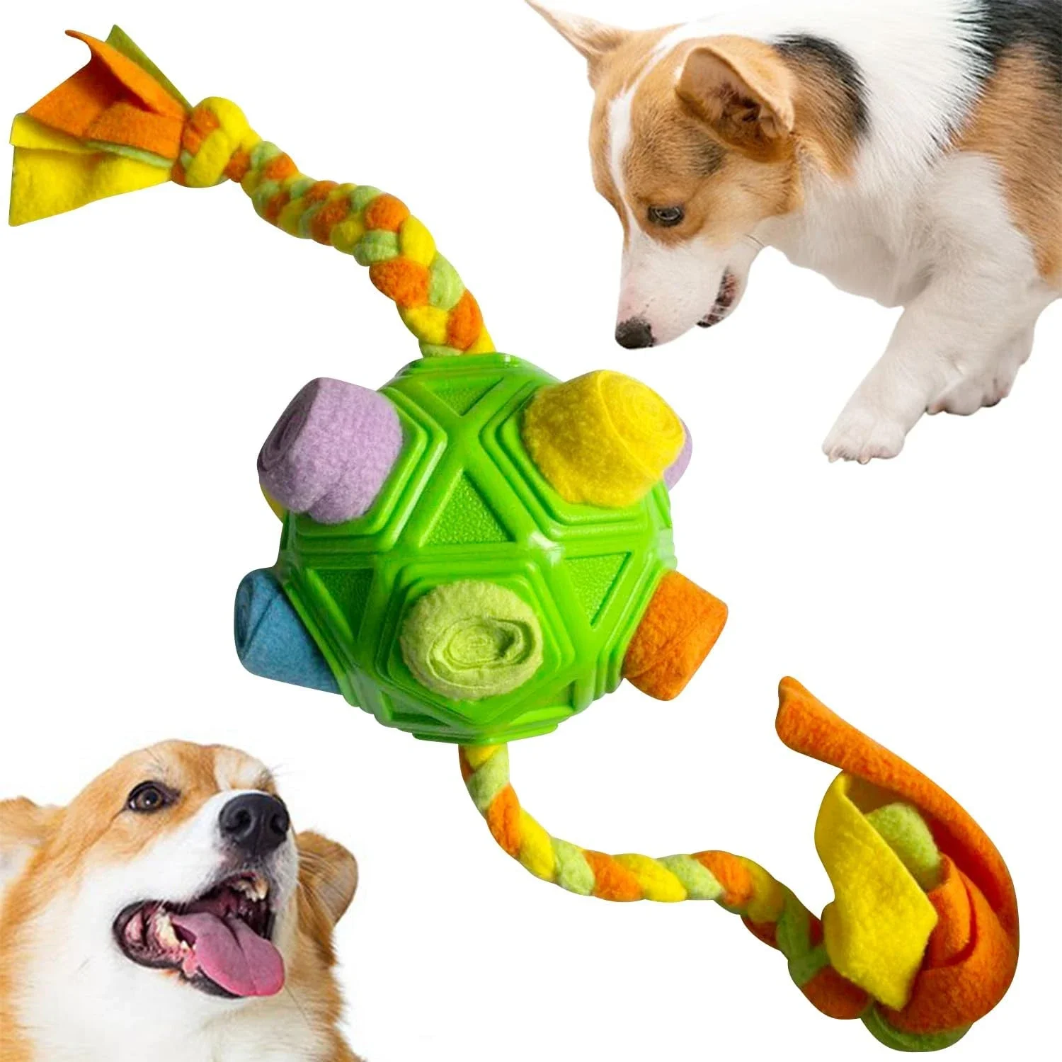 Order now for endless engaging, interactive fun with this sustainable dog toy perfect for active dogs. Designed for long-lasting