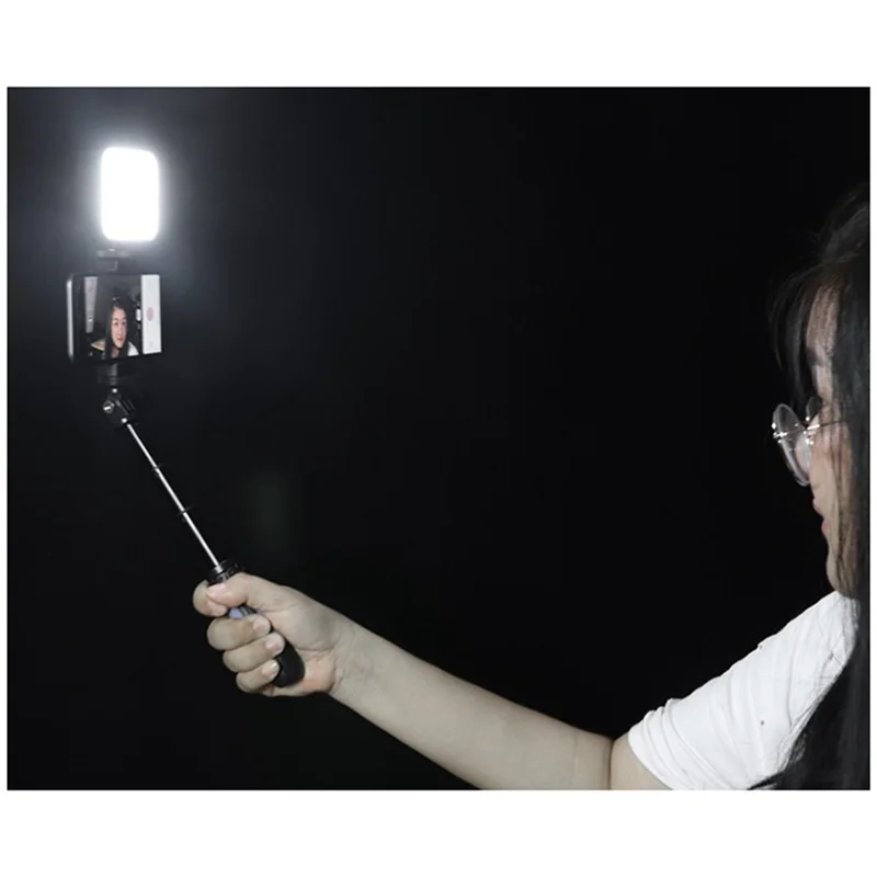 AU61-LENVEE 49 LED 5W Mini LED الفيديو الضوئي التصوير 6500K ملء في مصباح عكس الضوء الحذاء الساخن محول تركيب للكاميرا العالمية