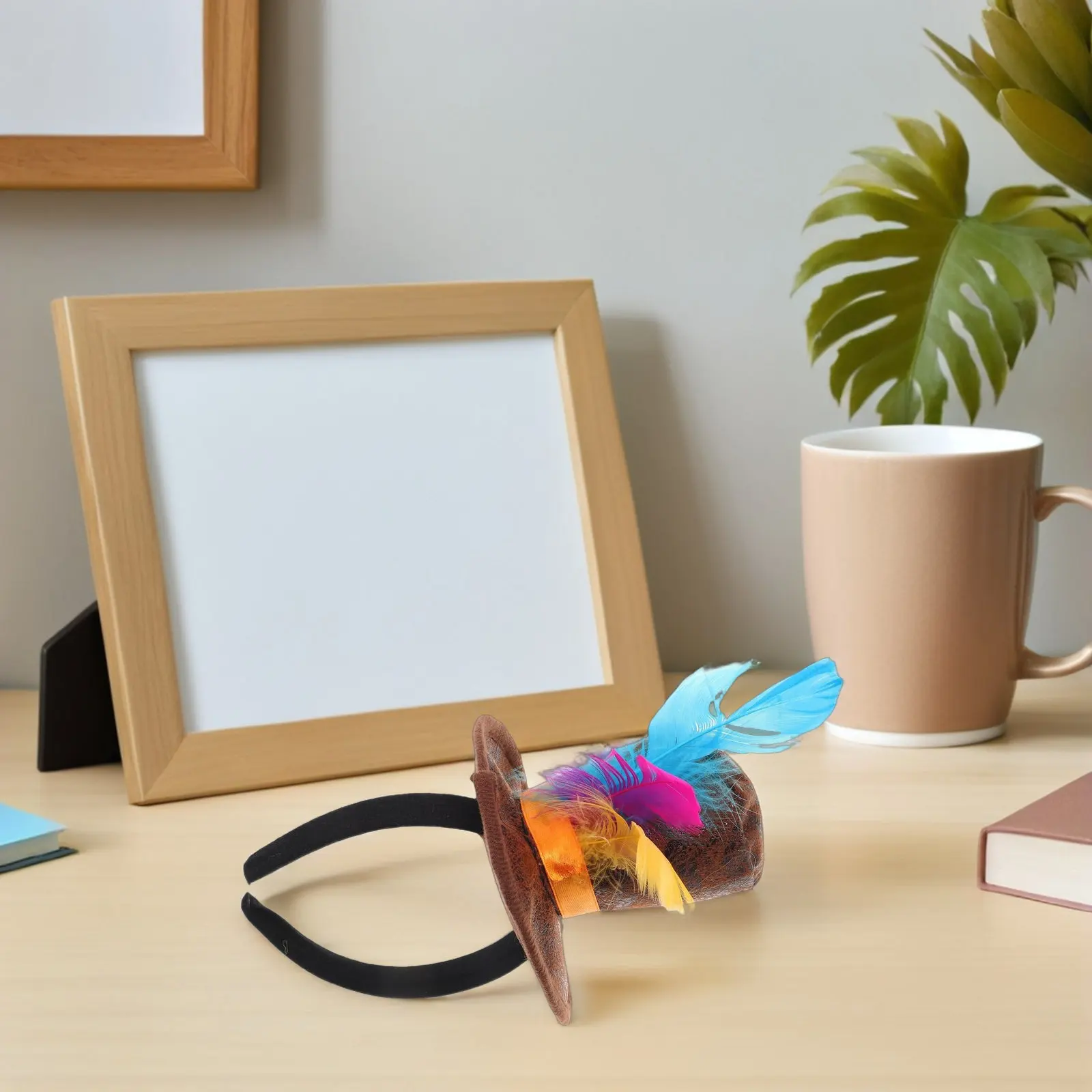 

Винтажный мини-фасцинатор-ободок для женщин: маленькая шляпка с праздничным дизайном, идеально подходит для вечеринок, выпускных и маскарадов