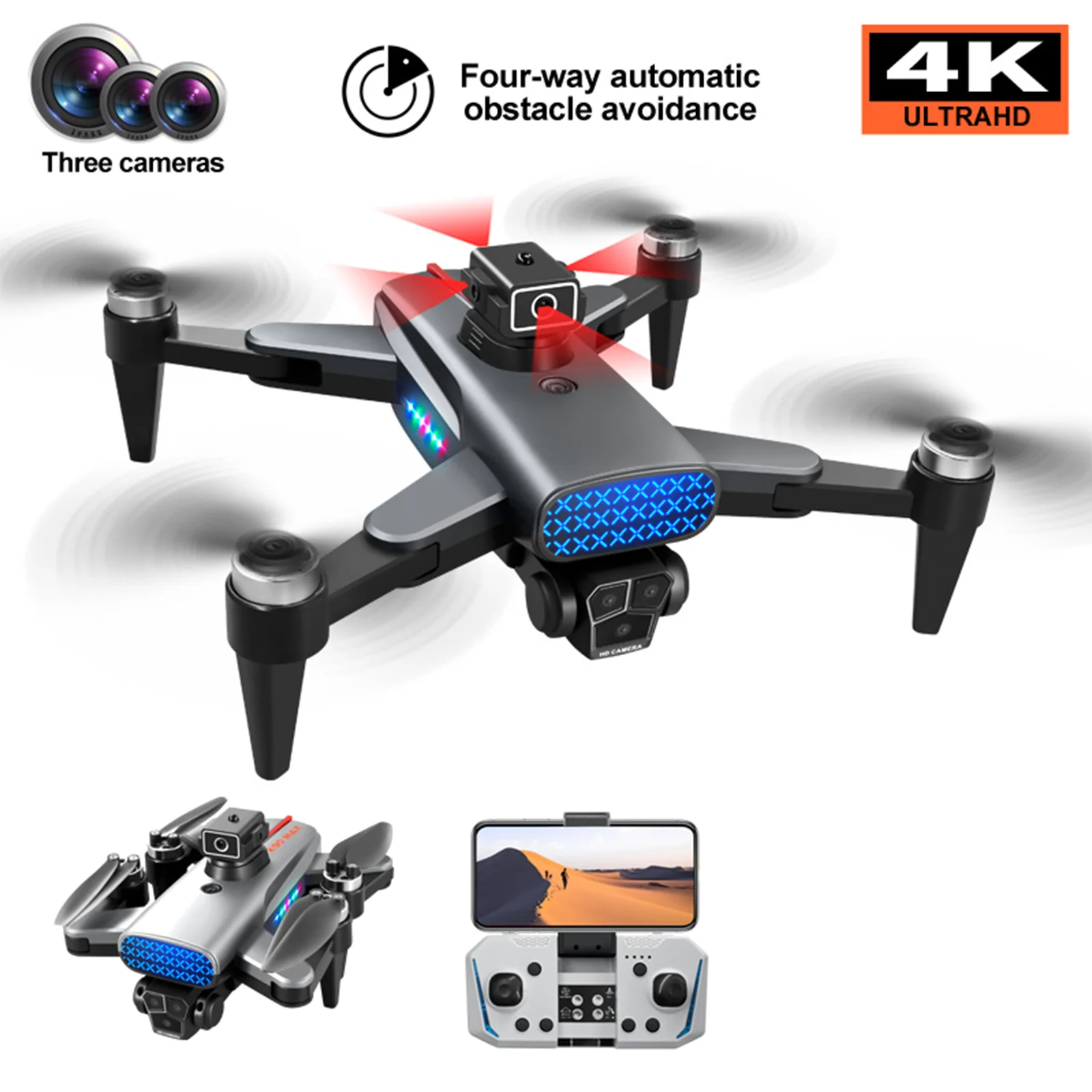 Drone Camera Professional - K90 MAX GPS Drone 4K Professional