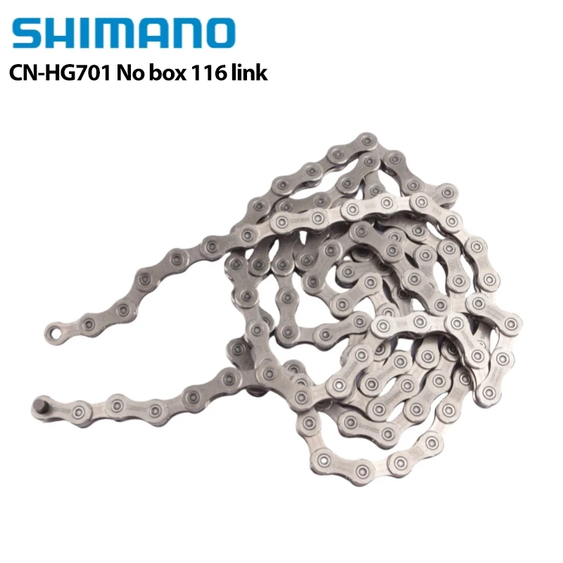 Shimano HG601 HG701 Chain 11 Speed ULTEGRA DEORE XT Chain 112/116/122/126 Link HG CN For Ultegra 6800 R8000 XT M8000 Road Chain