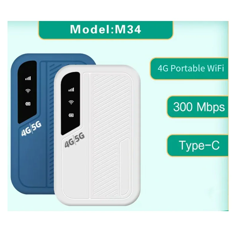 A99E-conexão estável wifi hotspot 4g 5g viagem slot para cartão sim 300mbps hotspot móvel suporta até 10 dispositivos-versão asiática a