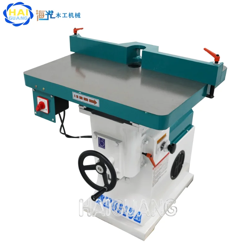 

220V 3KW 15000RPM Vertical Single Spindle Woodworking Shaper Machine Wood Spindle Moulder Router Carpentry Tools