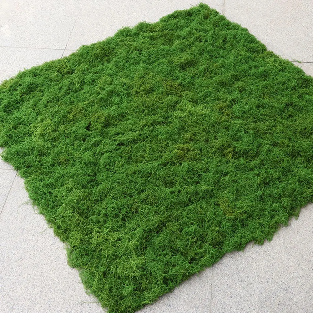 

Bonsai Moss Artificial Moss Indoor Atmosphere 1*1m Artificial Moss Decoration Accessory Calming Ambiance Dust-Free