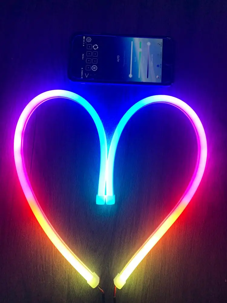 Akcesoria samochodowe SPI RGBIC Strobe Brake Turn Signal Light Controllers Color Switchable DRL Welcome Light LED Controller