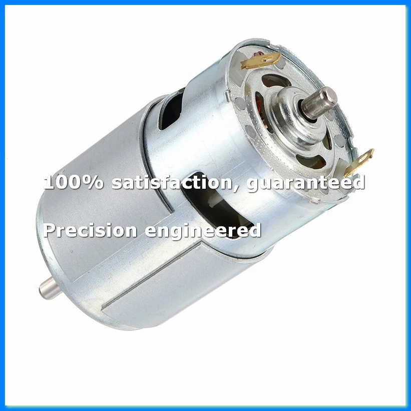 775 DC Motor 12-36V Ball Bearing Spindle Motor with ER11 Extension Rod Carving Cutter for CNC Router Machine-A23R