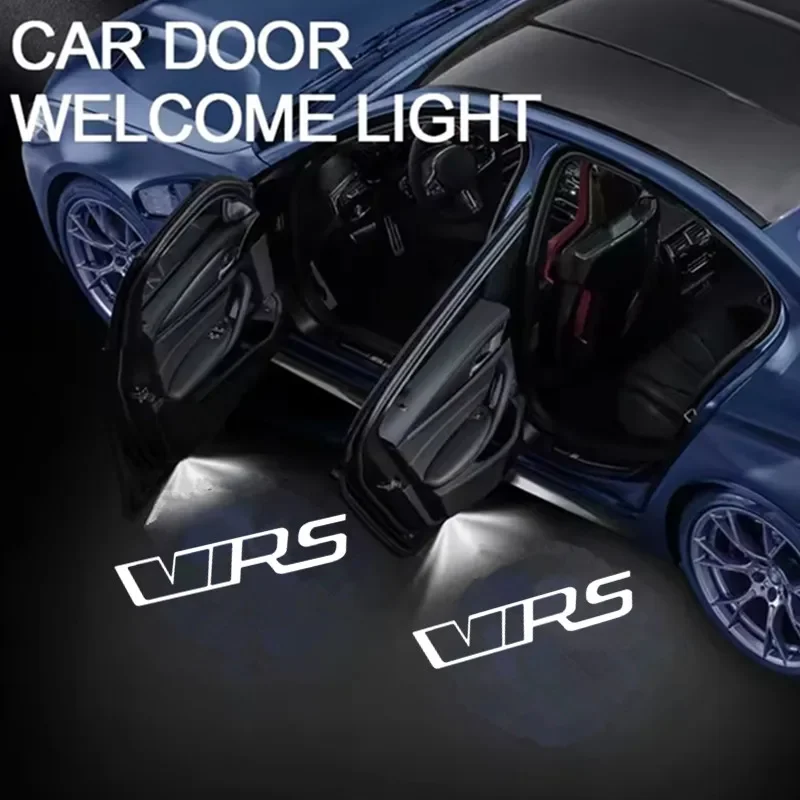 Car Welcome LED Projector Laser Logo Door Light For Skoda VRS Octavia A5 MKII Hatchback Estate 2005-2008 2009 2020 2011 2012