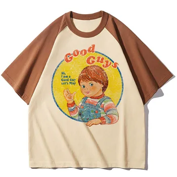 Chucky t-shirt dames rekbare t-shirt vrouwelijke grafische designerkleding