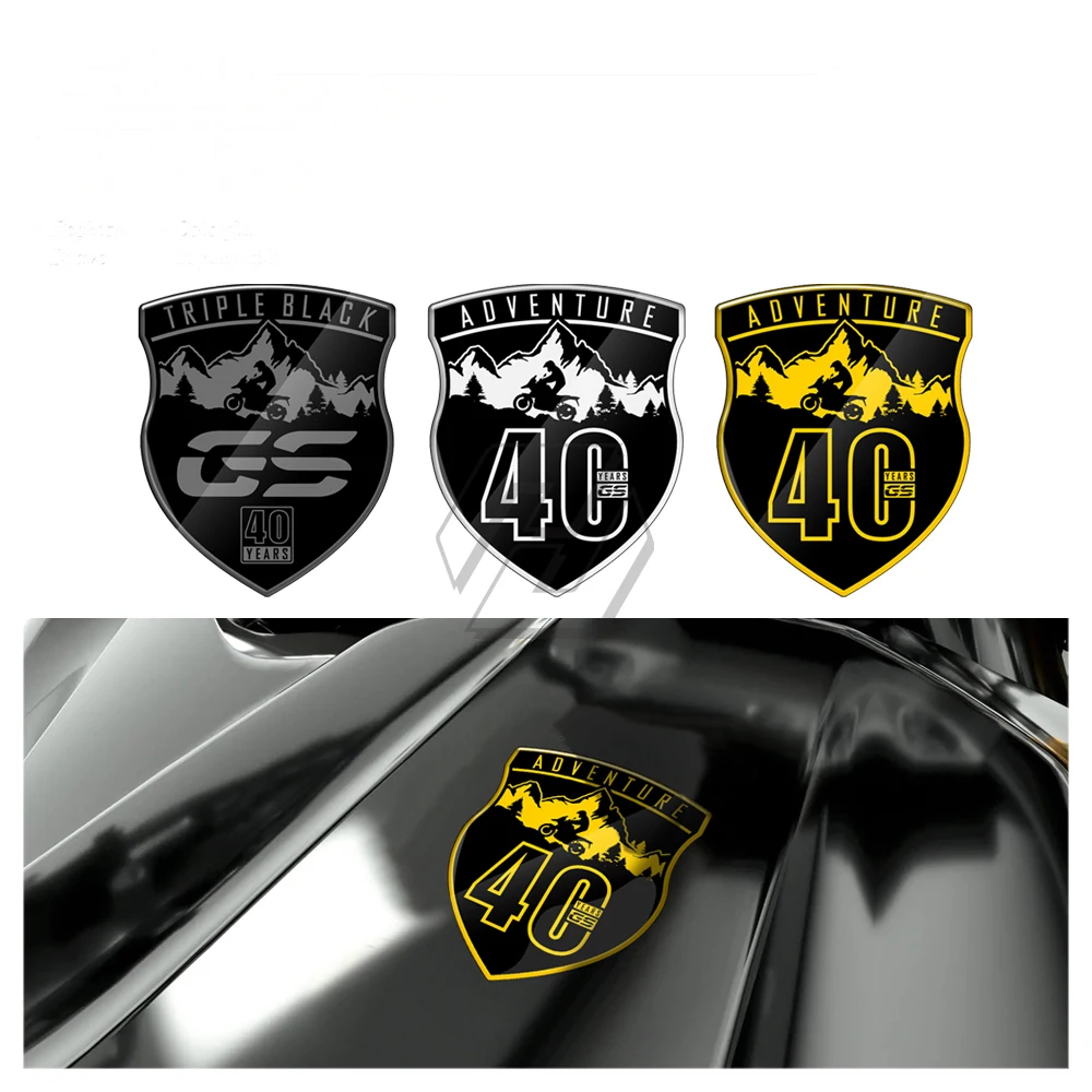 Calcomanías para BMW Motorrad F750GS, F850GS, R1200GS, R1250GS Adventure Edition, 40 años, GS Sticker