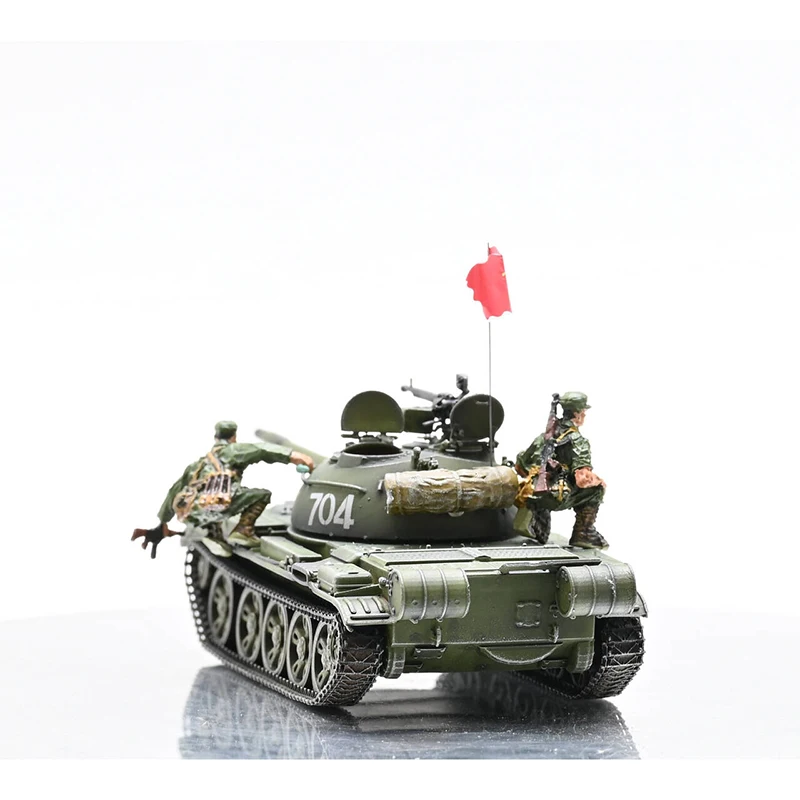 1:72 Scale Plastic Chinese Type 62 Main Battle Tank Model Militarized Combat Track Type Classics Collection Gifts Static Display