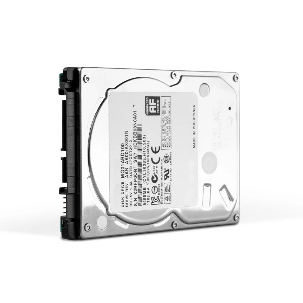 Used HDD 2.5-inch 320/500/750GB/1TB (80% New) | Random Top Brands | SATA3 | Professionally Tested | Laptop/ Multi-Device Use