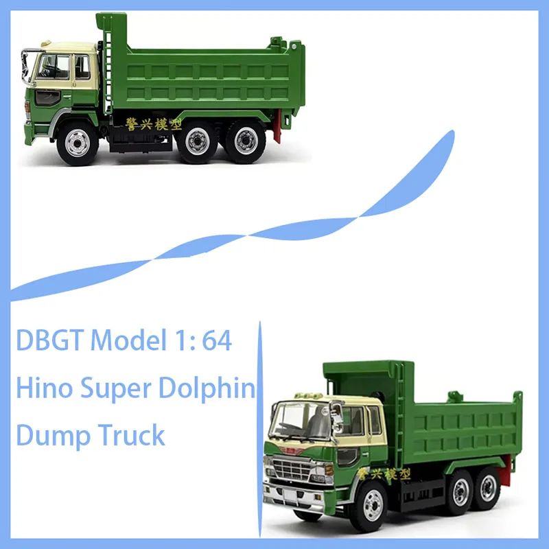 

DBGT Model 1: 64 Hino Super Dolphin Dump Truck Alloy Car Model Toys Gifts Collection Adult Souvenir Decoration Static Display