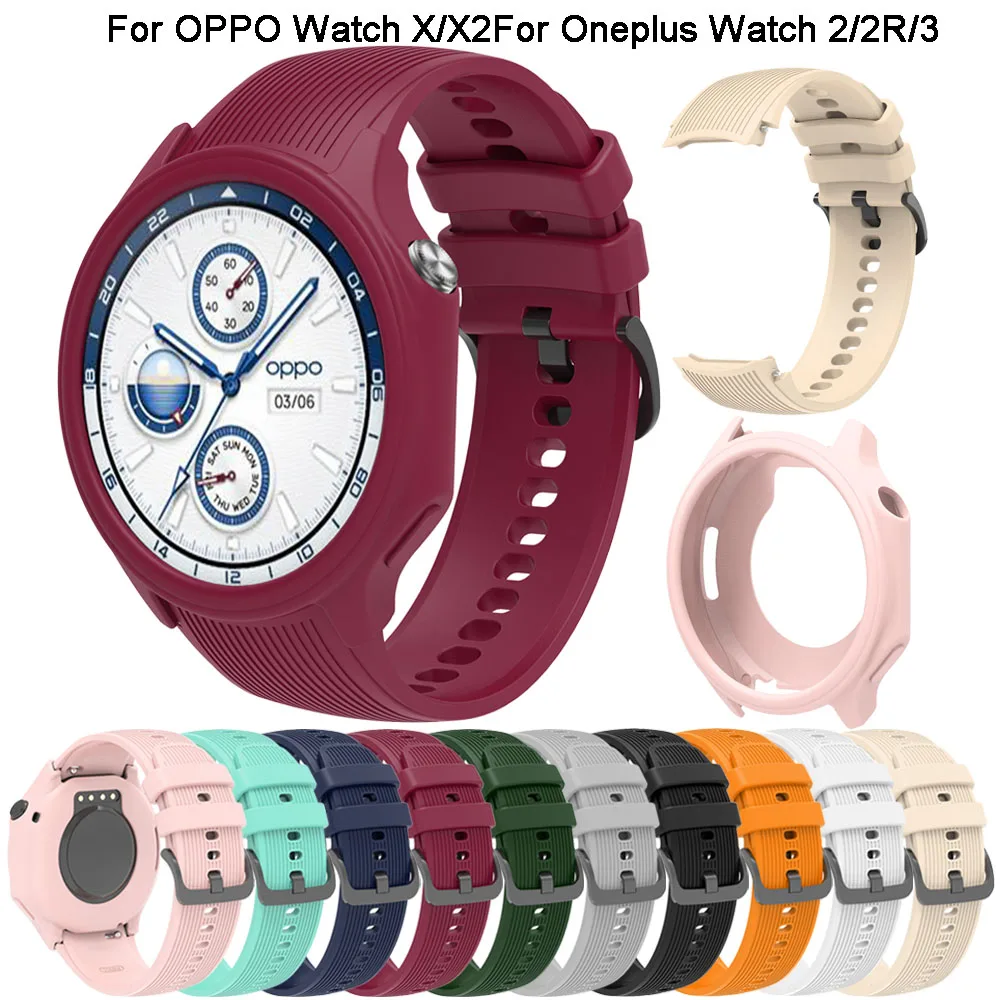 yZ[zOneplus Watch 2/2R/3p EHb`ohP[XAOPPO WATCH X/X2p Xgbv X|[cuXbg VRXgoh X}[gEHb`ANZT[