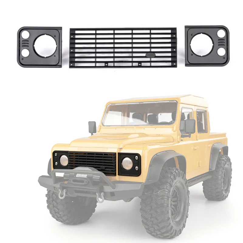 ラジコンカーフロントグリル,トラックxas,trx4,defender,rd110
