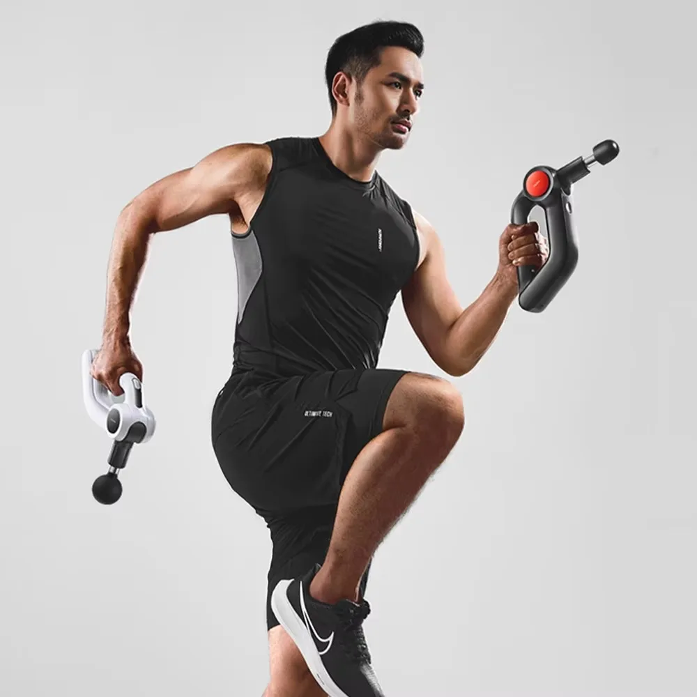 

Профессиональный массажер для глубоких тканей с функцией перкуссии, вибрации для тела и лица, с функциями нагрева и охлаждения