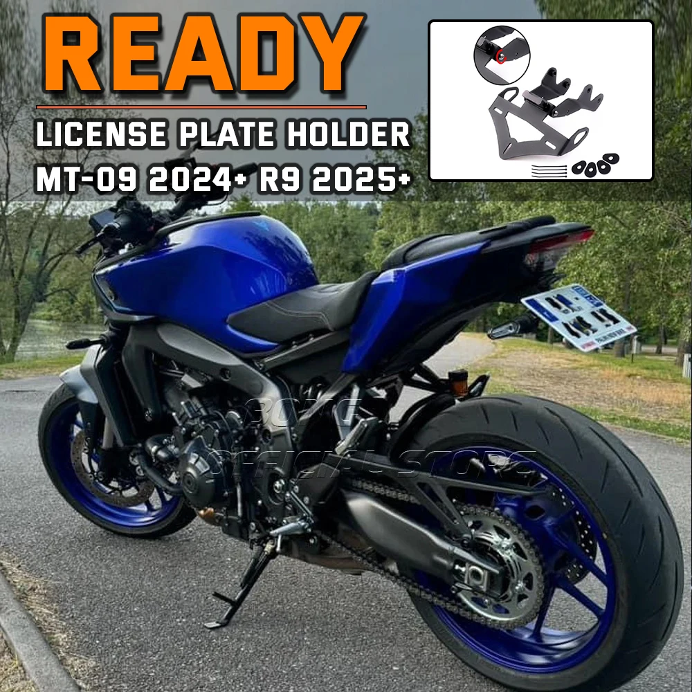 

MT-09 Tail Tidy For YAMAHA MT-09/SP MT09 2024 2025 R9 2025 Adjustable Tail Tidy License Plug&Play Plate Holder