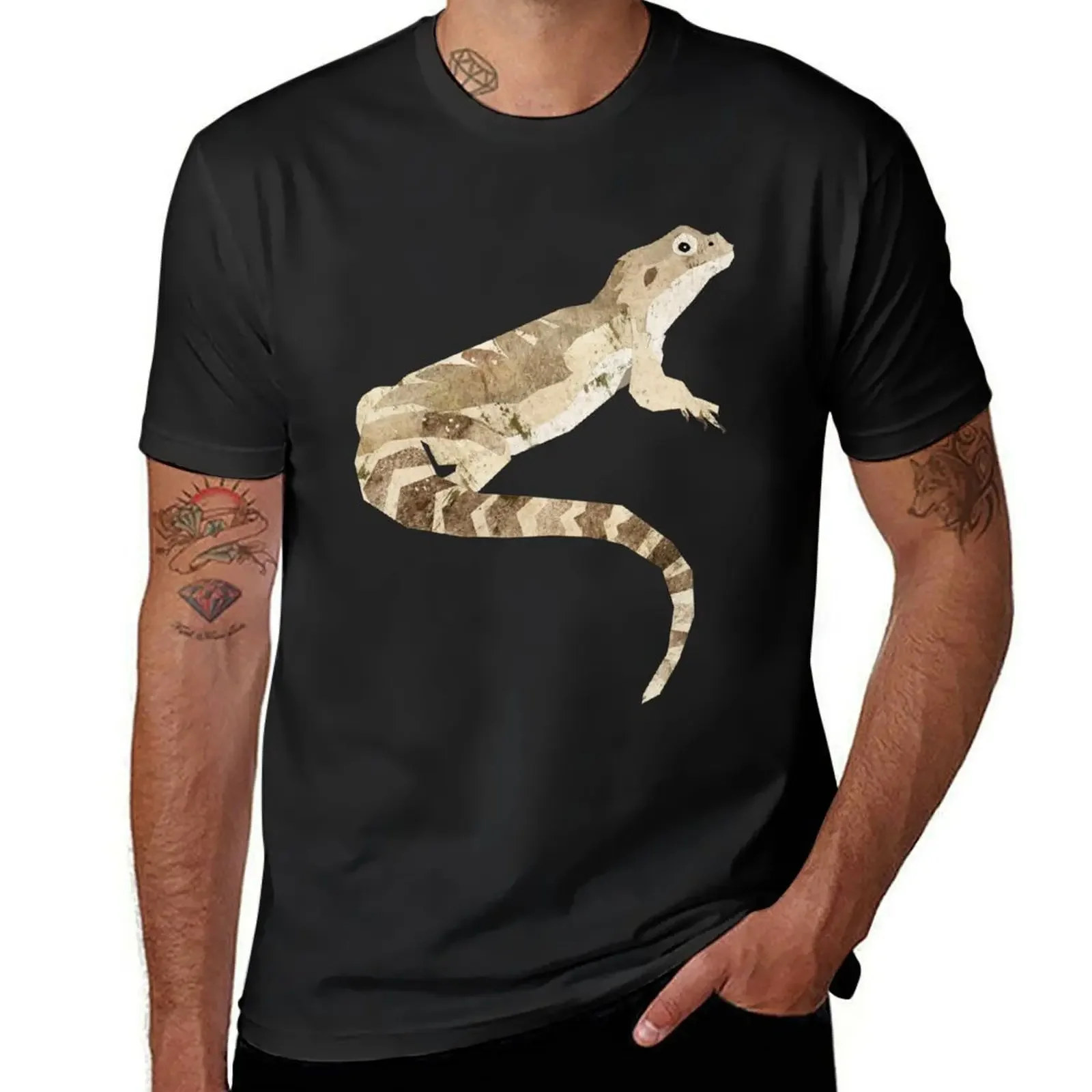 Bearded dragon T-Shirt boys whites man t shirt blanks sweat funny t shirts for men