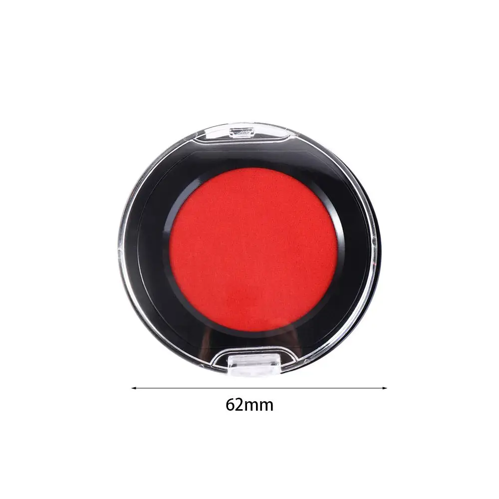 أحمر أزرق أسود صغير بصمة مختمة التجفيف السريع واضح ختم الإبهام مختمة مكافحة وهمية ل Notary توقيع Inkpad #6