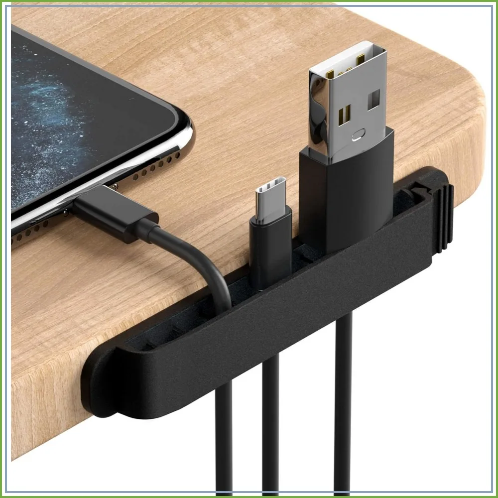Self Adhesive Cable Clips 3 Pack Organizers