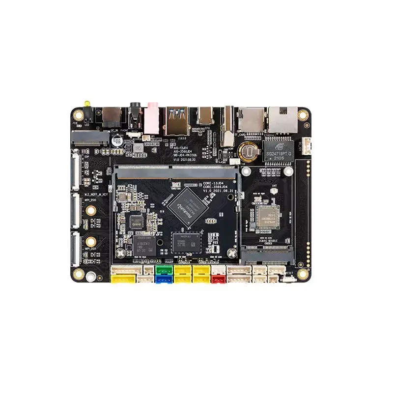 youyeetoo AIO-3566JD4 Development Board Quad-Core 64-Bit Cortex-A55 AI Mainboard 5GHz dual-band WiFi Supports Android, Ubuntu