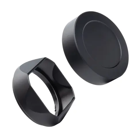 Parasol de lente cuadrado de Metal de bayoneta para Sony FE 24mm F2.8 G FE 50mm F2.5 G FE 40mm F2.5 G parasol con tapa ALC-SH165 SH166