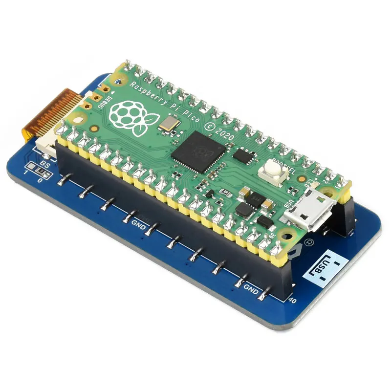 Raspberry Pi Pico 2,13-дюймовый модуль дисплея E-Ink для электронной бумаги 250x122, красный/черный/белый, SPI