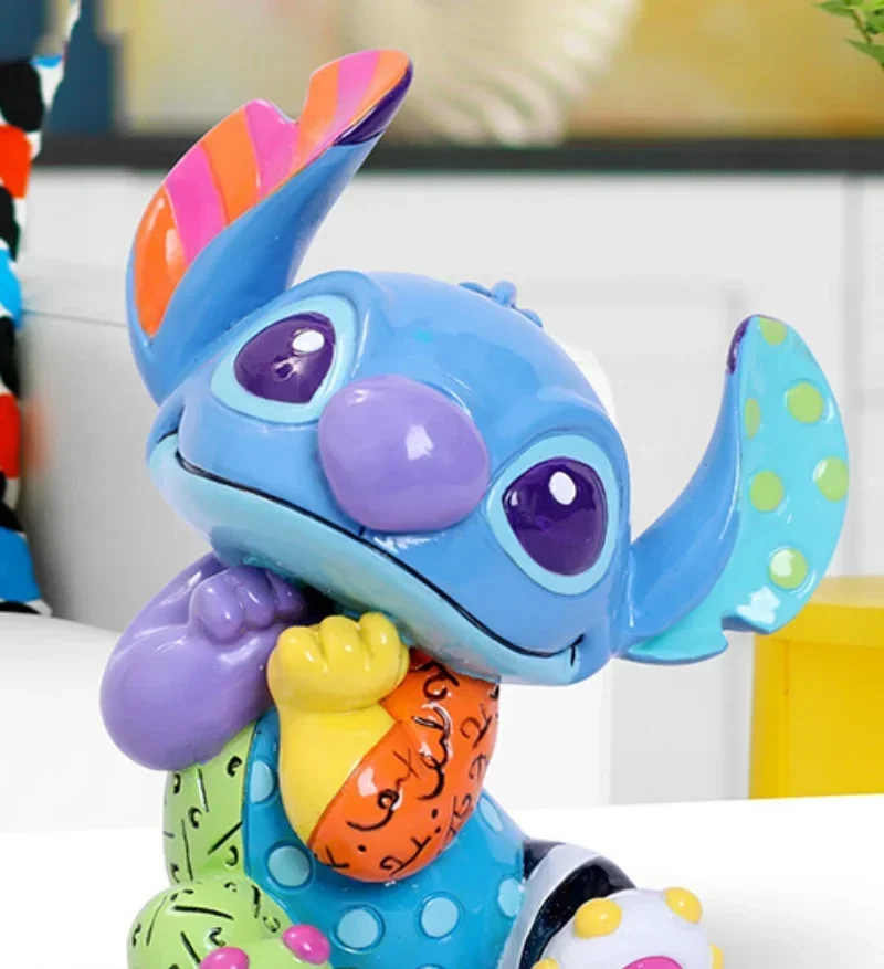 

9cm Disney Stitch Peripheral Handmade Stitch Starry Baby Stitch Mini Creative Desktop Decoration Creative Gift