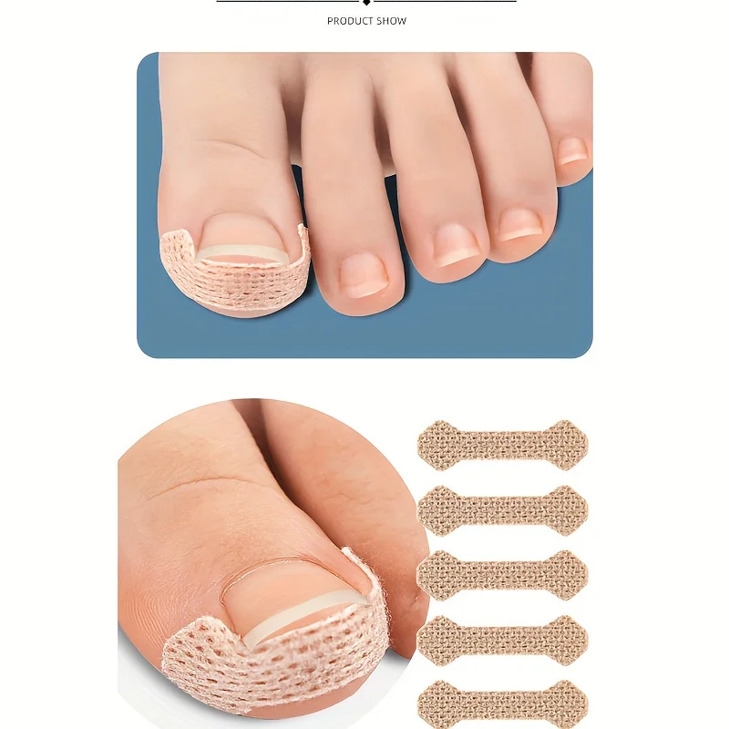 50 patchs de réparation des ongles, soins des ongles et des pieds sans alcool pour les ongles endommagés et décolorés, favorise la croissance et l'apparence saine