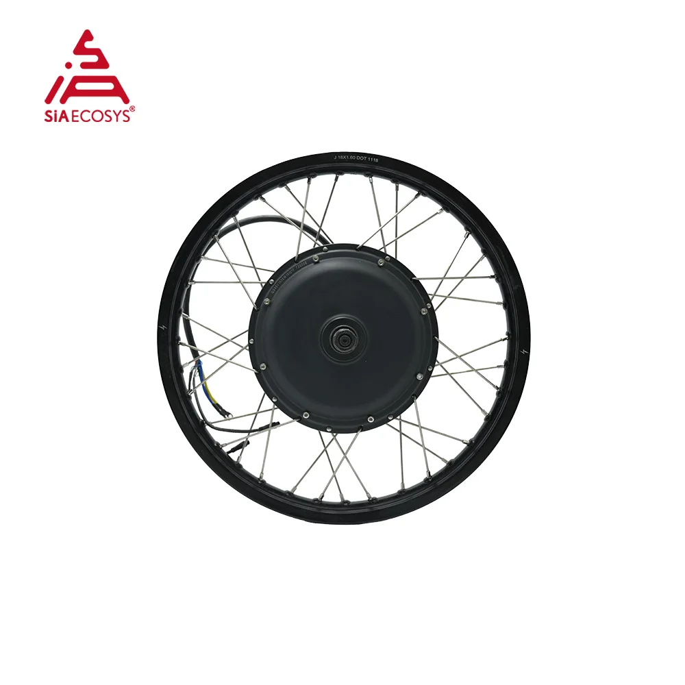 A Clearance Sale! QSMOTOR 205 1500W 40H V3 BLDC Spoke Hub Motor with 18x1.6 inch Rim
