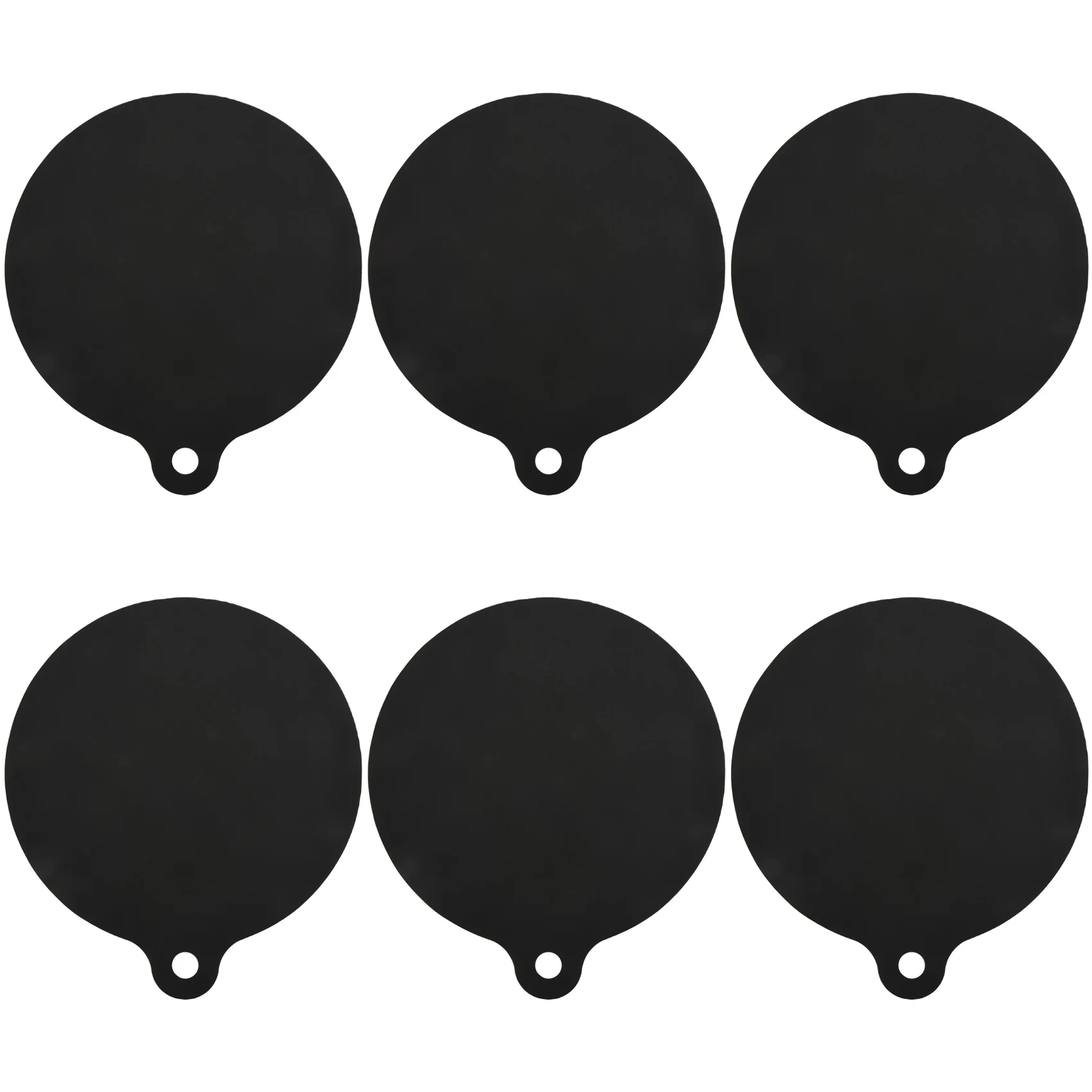 6 Pcs Induction Cooktop Mat Protector Nonslip Silicone Heat Insulation Pad Cook Top Cover Reusable Heat Insulated Mat