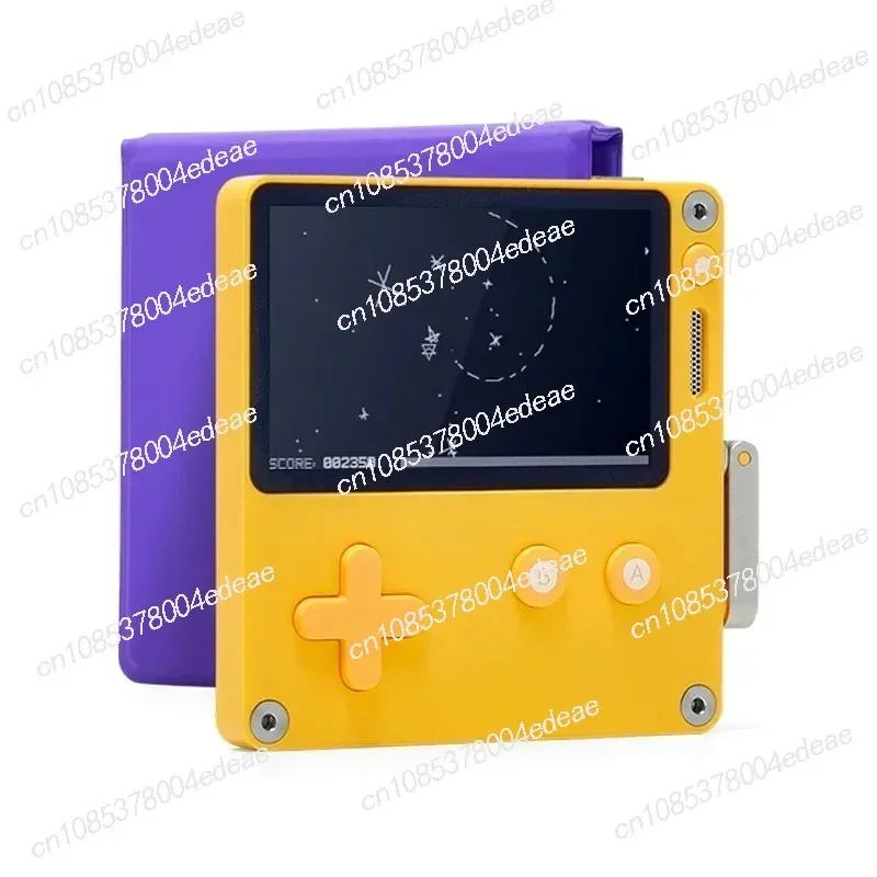 NEW 2.7-Inch Panic Playdate Retro Mini Hand-Cranked Creative New US Version Handheld Game Console With Games