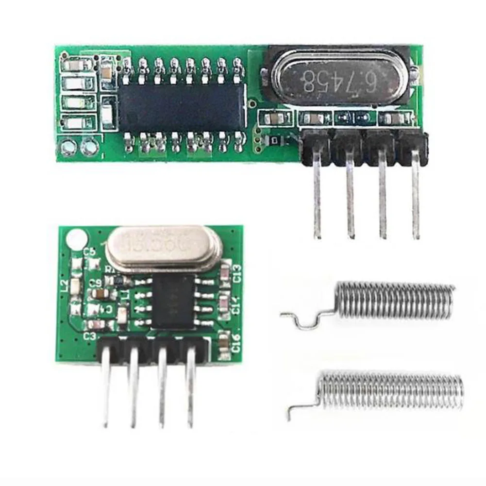 433 Mhz Superheterodyne RF Receiver And Transmitter Module Remote Control WL102-341 Receiving Transmitter Module Electric Parts