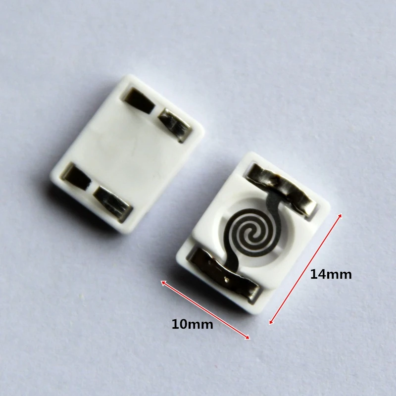 5pcs/Lot USB Electronic Rechargeable Cigarette Lighter Heating Wire Ceramic Chip Element Inner Part DIY Repair Accessories