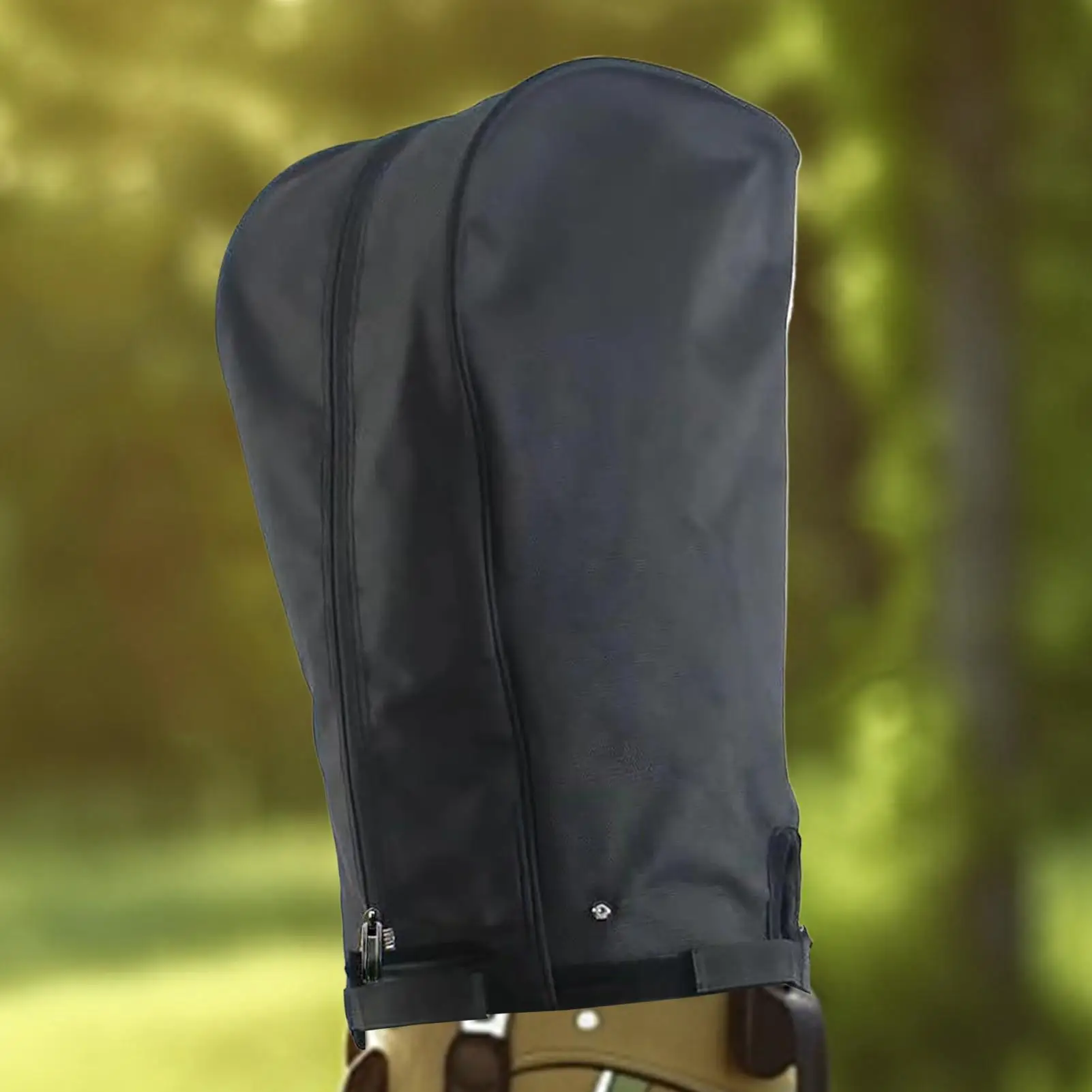 

Dustproof Golf Bag Cover Hood Waterproof Rain Hood Rain Cover For Golf Bag Cover Lightweight Portable Club Protector With zipper