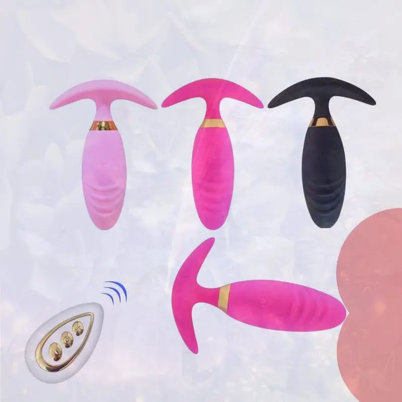 الهزاز البيض النساء بعقب المكونات اللاسلكية عن بعد المطاط امرأة الحب البيض المهبل لعق البروستاتا محفز هزاز الرجال Didlo