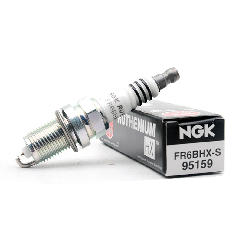 NGK Ruthenium HX High Ignitability Spark Plug FR6BHX-S 95159 for Audi Chevrolet Dodge Jeep Kia Lexus Subaru Suzuki Mitsubishi