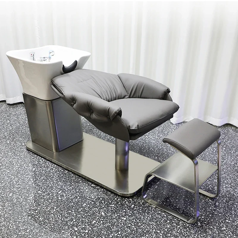 Shampoo Sink Chair Hairdressing Professional Beauty Hair Washing Chair Cosmetic Shaving Fotel Myjka Fryzjerska Spa Furniture