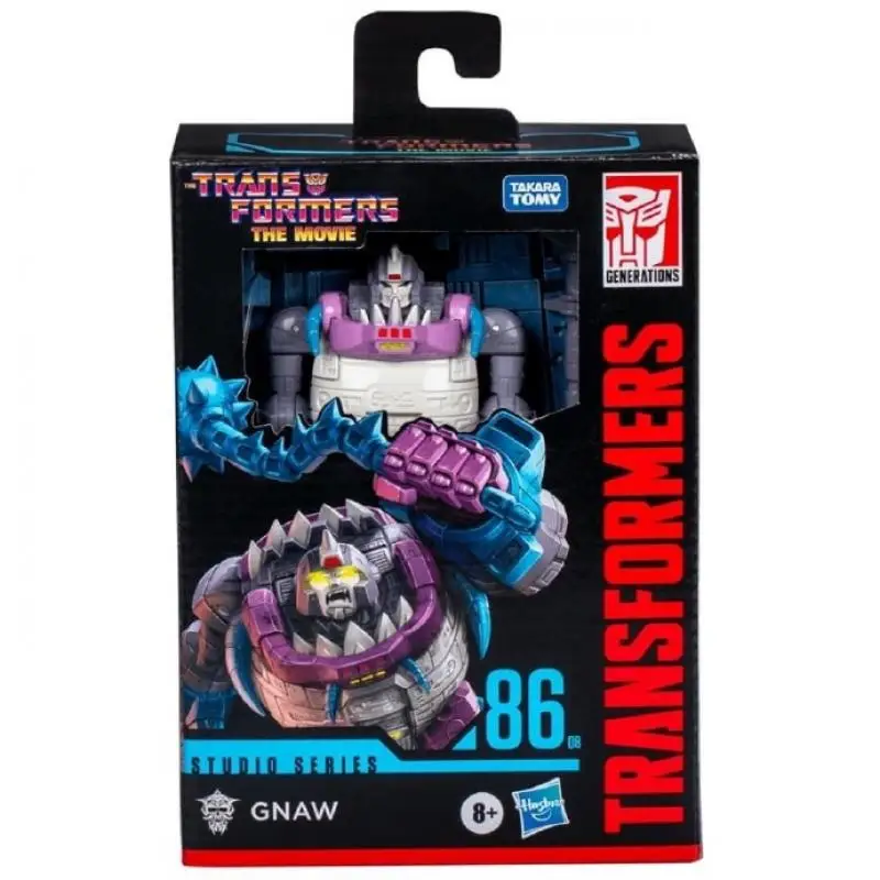 Hasbro Transformers Toys The Movie Studio Series Deluxe Class 1986 Gnaw 4.5-inch Action Figure Gift SS86-08