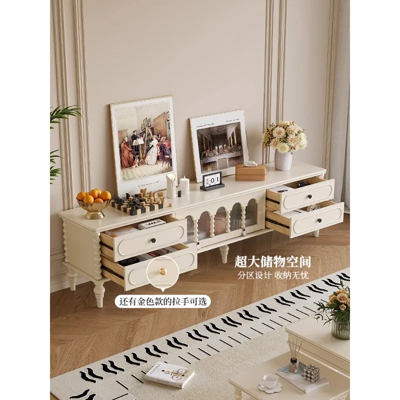 

Мебель для дома, шкаф для телевизора из цельного дерева, маленькая квартира, гостиная, бытовой американский шкаф для телевизора, встроенный шкафчик