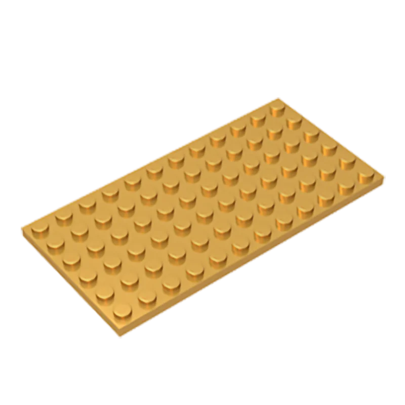 Gobricks GDS-526   Plate 6 x 12 compatible with lego 3028 pieces of children\'s DIY Educational Particles Moc Parts toy