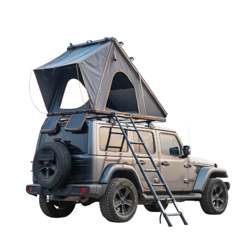 

Aluminum Alloy Hard Shell Triangle Roof Top Tent Outdoor Camping Rooftop Tent for Car and Pickup