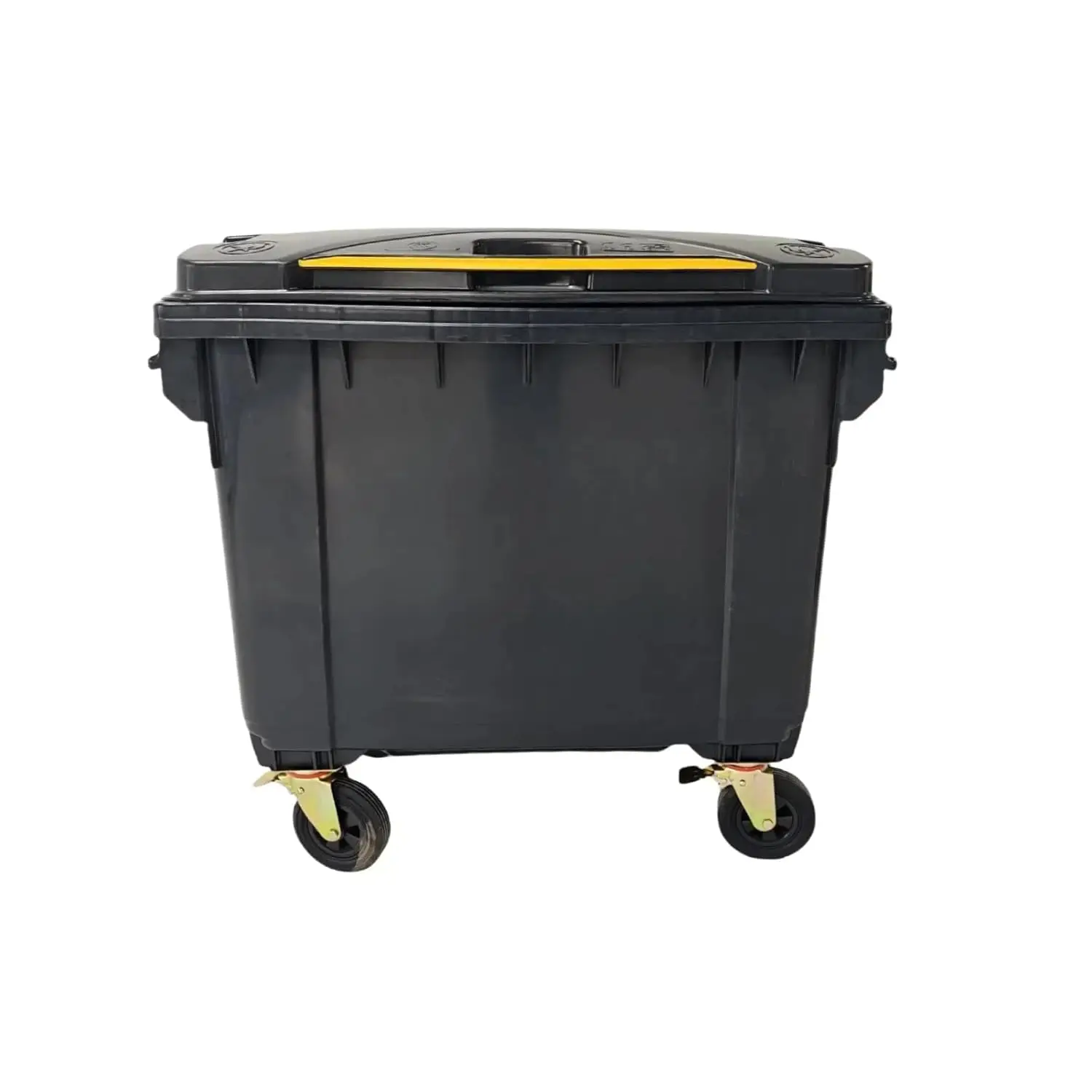 

175 Gallon Trash Can with Lid and Wheels,Outdoor Trash Can,Rolling Garbage Can with Wheels, Outdoor Garbage Can for, Custom