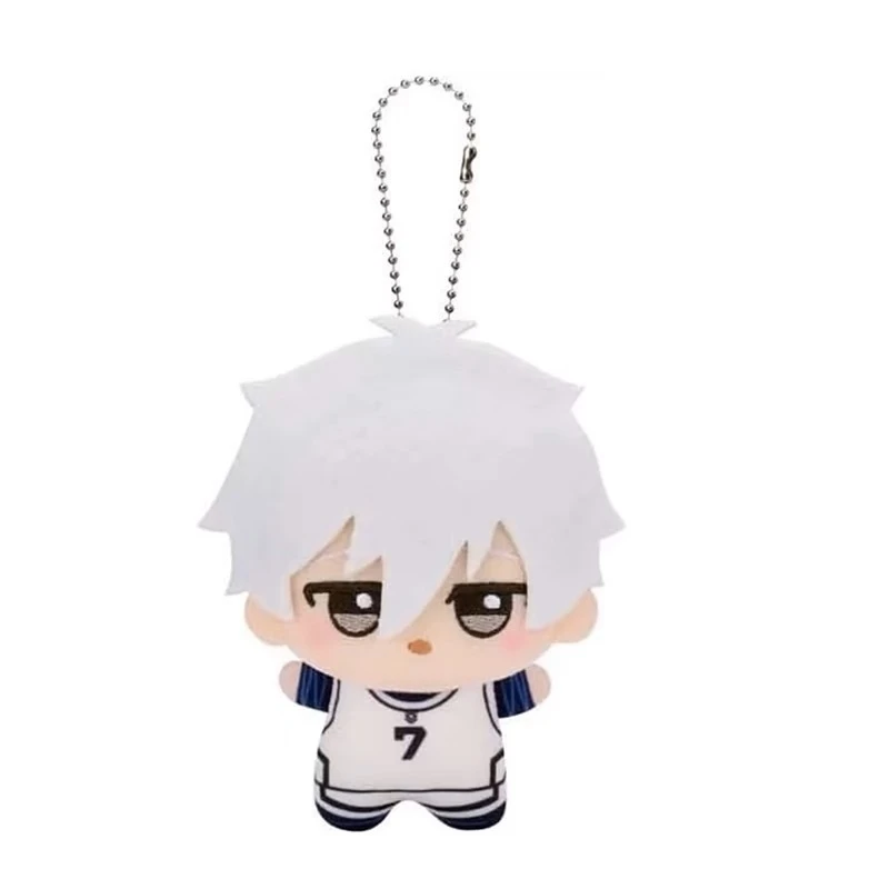 Cartoon Volleyball Boy Plush Keychain Bag Charm Soft Mini Chibi Doll Backpack Purse Accessory For Kids Teens Birthday Gift